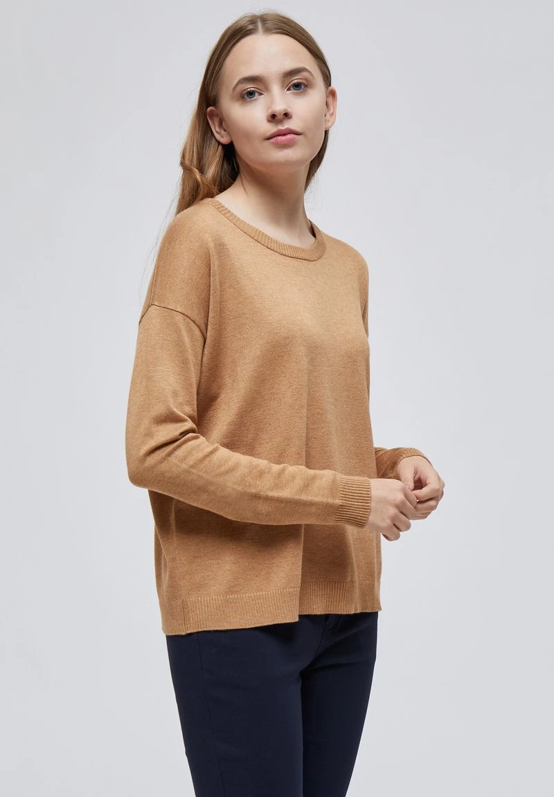 Minus ELNE Pullover Almond Melange Femme 3 Minus ELNE Pullover Almond Melange Femme