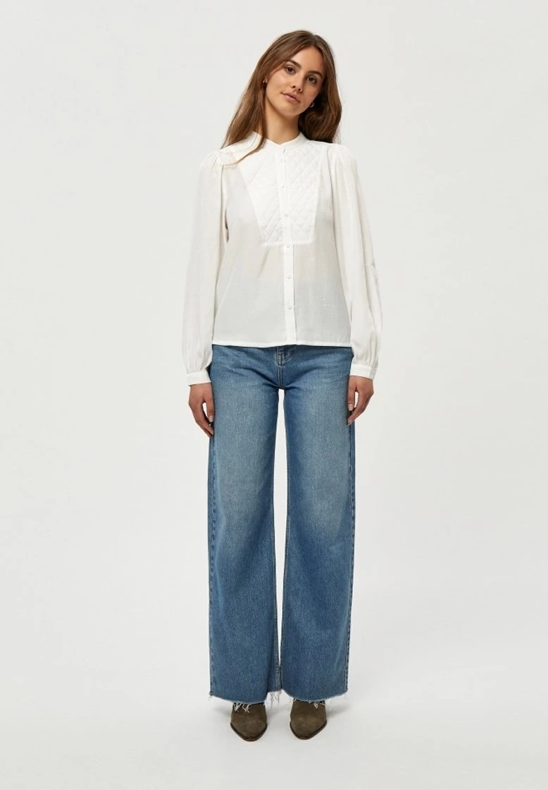 Minus DOMINIKA Chemisier Broken White Femme 4 Minus DOMINIKA Chemisier Broken White Femme – Image 2