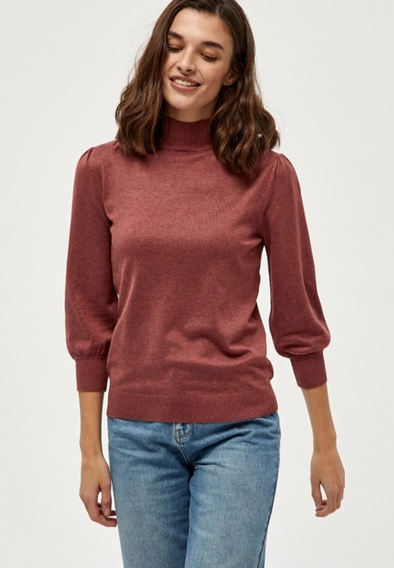 Minus Femme Pullover Ruby Melange 3 Minus Femme Pullover Ruby Melange