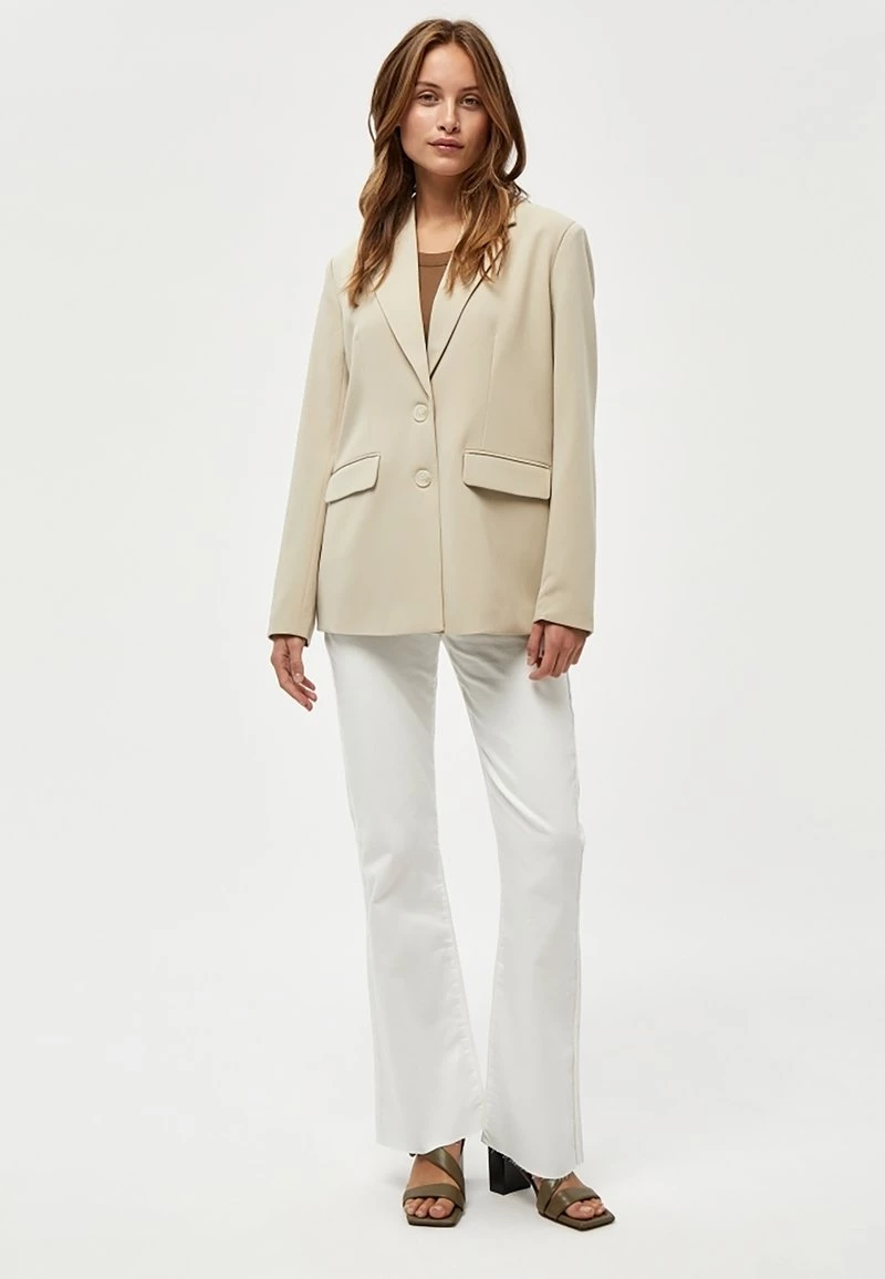 Minus LATIA Blazer Feather Gray Femme 4 Minus LATIA Blazer Feather Gray Femme – Image 2