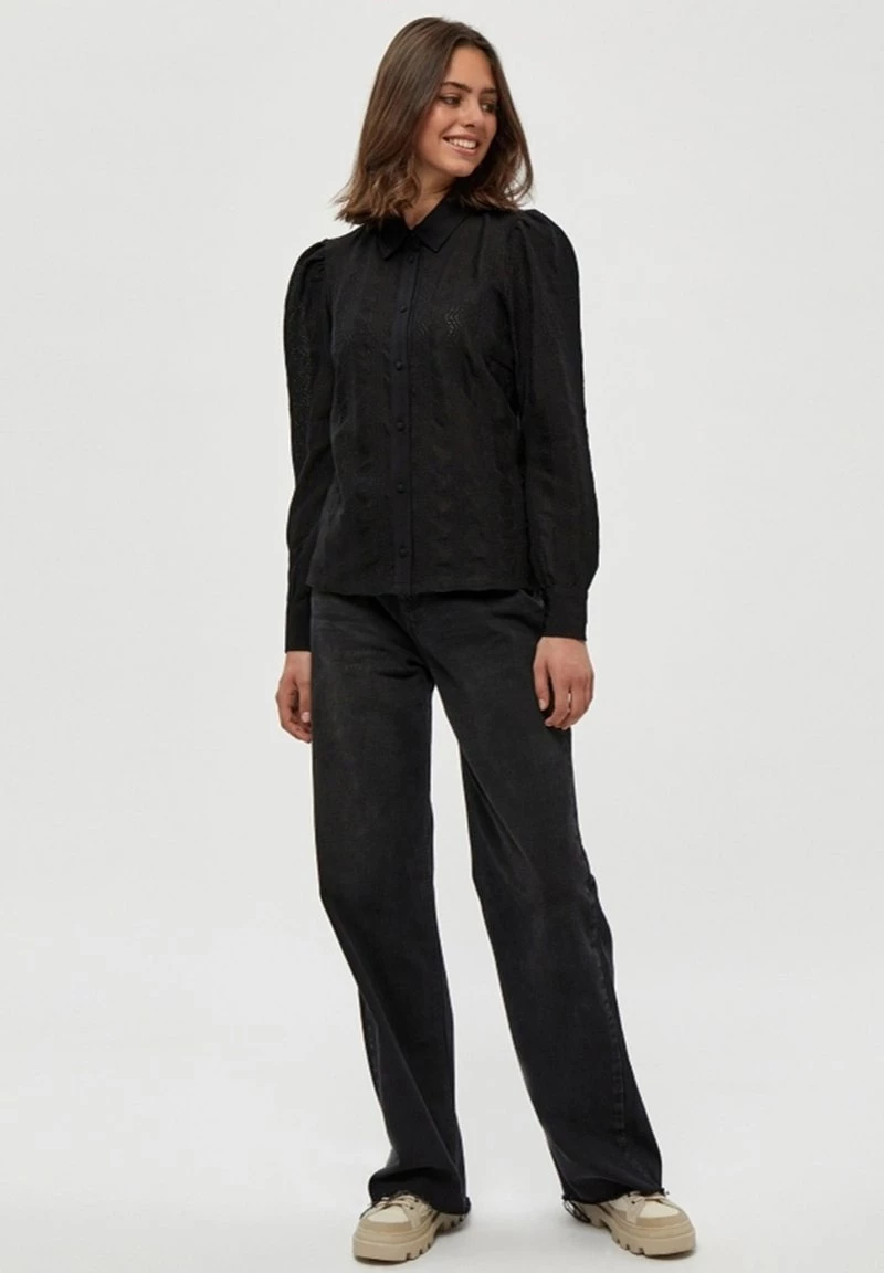 Minus MASIA Chemisier Black Femme 4 Minus MASIA Chemisier Black Femme – Image 2