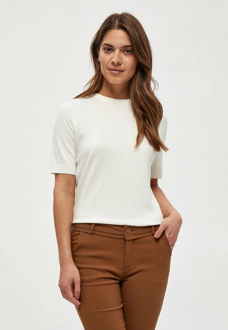 Minus PAMELA T Shirt Basique Broken White Femme 3 Minus PAMELA T Shirt Basique Broken White Femme