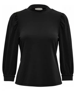 Minus Femme HELENE T Shirt à Manches Longues Black -SOLDES D'ÉTÉ - Minus Fashion 1f33d1fa26e647858283b638b40b2366