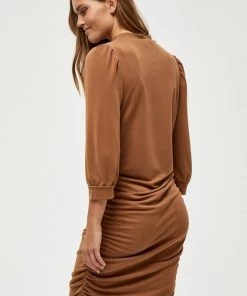 Minus HELENE Robe Fourreau Rustic Brown Femme 9 Minus HELENE Robe Fourreau Rustic Brown Femme -SOLDES D'ÉTÉ - Minus Fashion 1fce4e82edb5457190aa35471dac1ce4