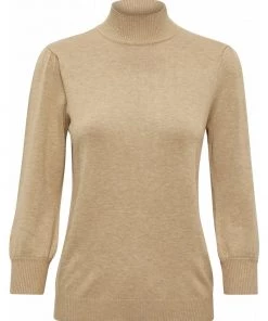 Minus Femme Pullover Warm Sand Melange -SOLDES D'ÉTÉ - Minus Fashion 20558463a74149babed628ce344dc9af