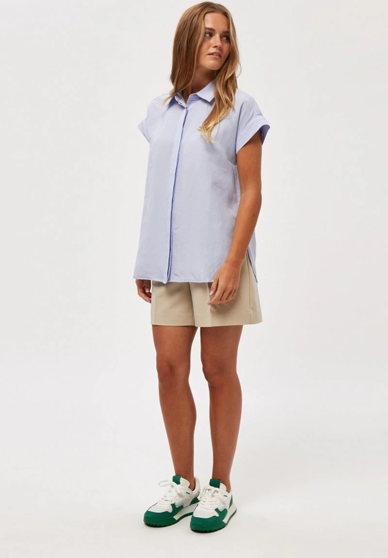 Minus Chemisier Ibiza Blue Femme 4 Minus Chemisier Ibiza Blue Femme – Image 2