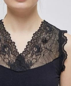 Minus VANESSA Blouse Black Femme -SOLDES D'ÉTÉ - Minus Fashion 2158d729bfaf41d8baf72672120243bb