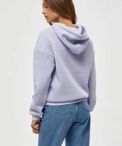 Minus SALLY Sweat à Capuche Cosmic Lavender Femme -SOLDES D'ÉTÉ - Minus Fashion 227bdb085b5b4a318f3539c83c9ab354