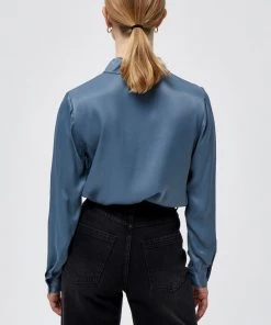 Minus LAKEN Chemisier Stone Blue Femme 10 Minus LAKEN Chemisier Stone Blue Femme -SOLDES D'ÉTÉ - Minus Fashion 22a1114bc98f4a078380e32c45adf868