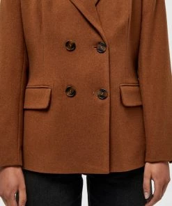 Minus Femme Veste Sans Manches Rustic Brown -SOLDES D'ÉTÉ - Minus Fashion 22a3c8e72b3d4b03b5023cbecb15ad83