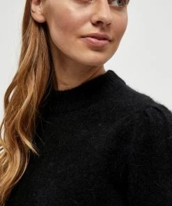 Minus MILLE Pullover Black Femme -SOLDES D'ÉTÉ - Minus Fashion 22ce39aabbd74084b64f89a756a4f2df