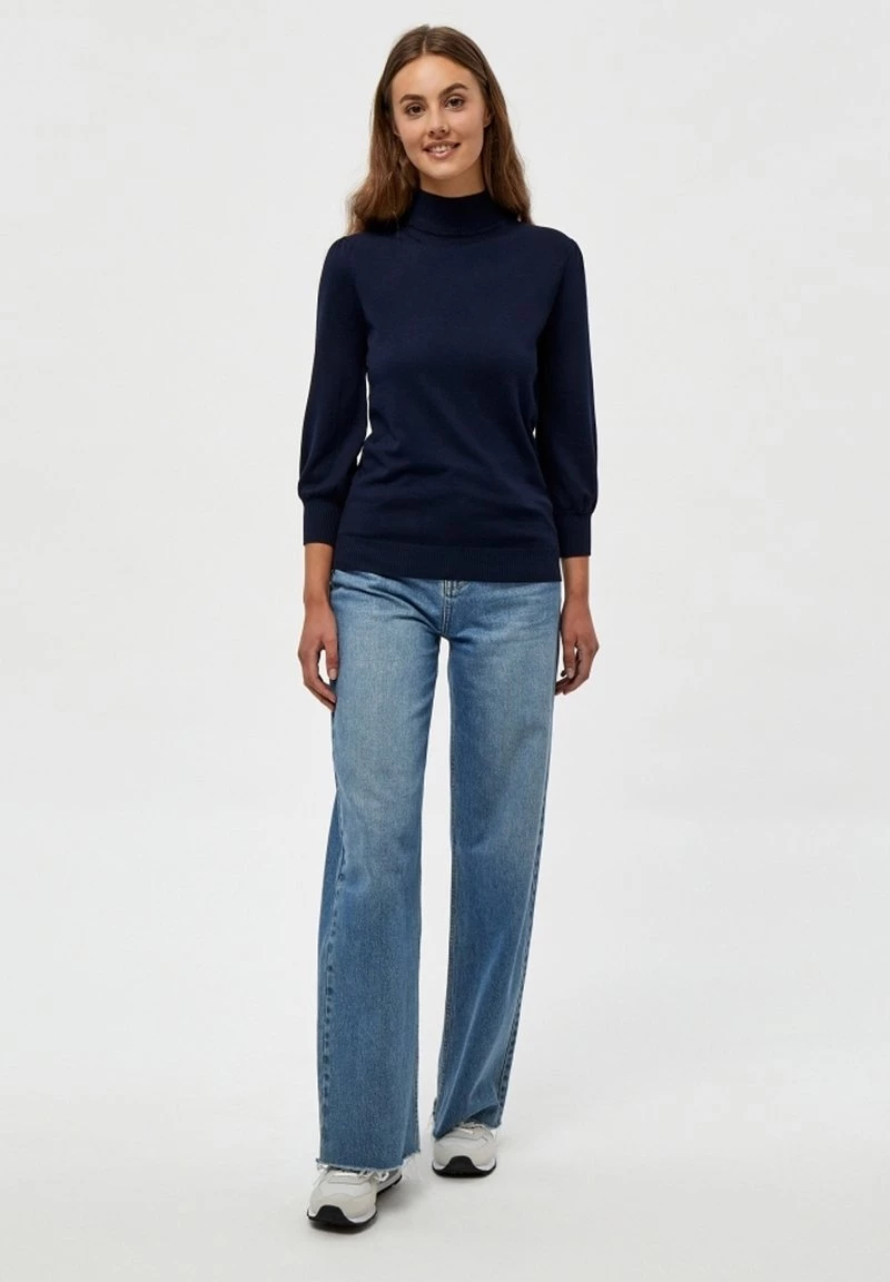 Minus Femme Pullover Black Iris Solid 4 Minus Femme Pullover Black Iris Solid – Image 2