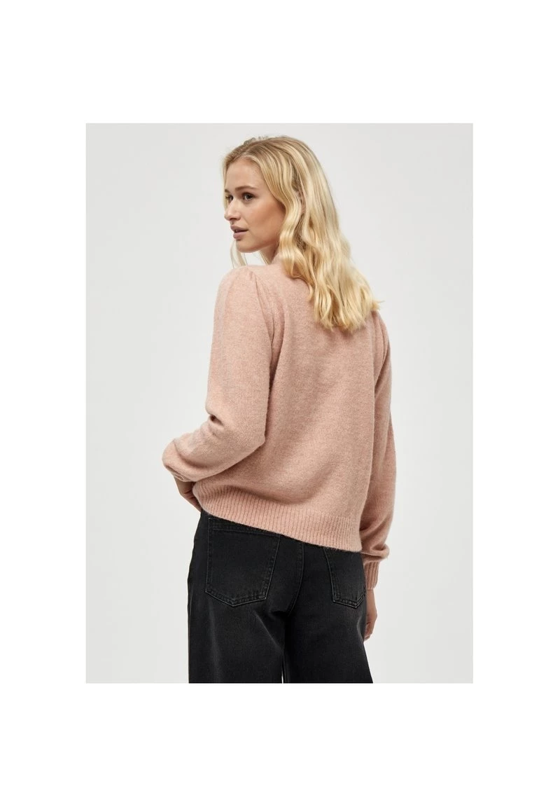 Minus ANGIE Pullover Pale Rose Melange Femme 4 Minus ANGIE Pullover Pale Rose Melange Femme – Image 2