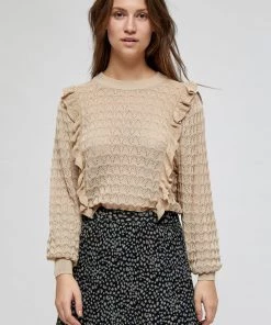 Minus Femme BECCA Pullover Sand