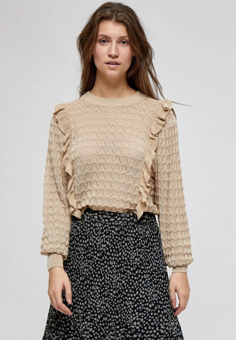 Minus Femme BECCA Pullover Sand 3 Minus Femme BECCA Pullover Sand