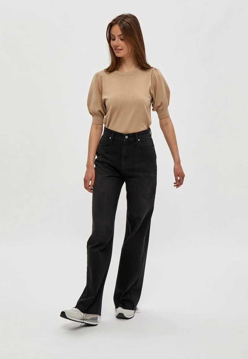 Minus Femme LIVA T Shirt Basique Sand 4 Minus Femme LIVA T Shirt Basique Sand – Image 2