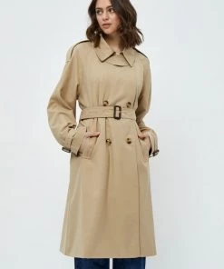 Minus HORIZON Trench Sand Femme