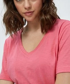Minus LETI V NECK TEE T Shirt Basique Pink Flamingo Femme 10 Minus LETI V NECK TEE T Shirt Basique Pink Flamingo Femme -SOLDES D'ÉTÉ - Minus Fashion 290959ecbe4b4e3fbb6035a531ec2eb5