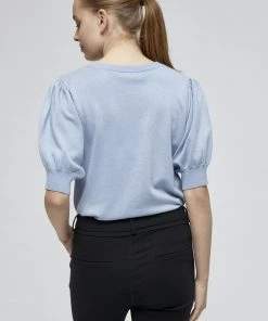 Minus Femme LIVA T Shirt Basique Dusty Blue Melange 9 Minus Femme LIVA T Shirt Basique Dusty Blue Melange -SOLDES D'ÉTÉ - Minus Fashion 295c8ed360b2473eb7507f7c728c05ac