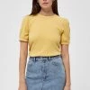 Minus JOHANNA T Shirt Basique Cornbutter Femme 1 Minus JOHANNA T Shirt Basique Cornbutter Femme -SOLDES D'ÉTÉ - Minus Fashion 29e36a5d69c042e186033d2cc6fdab3e