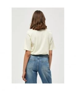 Minus Femme T Shirt Imprimé Cloud Dancer -SOLDES D'ÉTÉ - Minus Fashion 2b2b7056461a4350a5710f97df2c3779