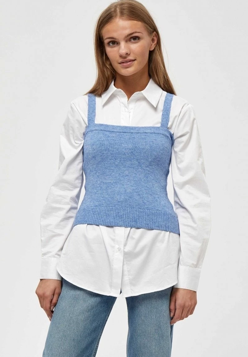 Minus MARY Débardeur Light Palace Blue Femme 3 Minus MARY Débardeur Light Palace Blue Femme