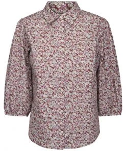 Minus RASMINA Chemisier Pink Flower Print Femme 9 Minus RASMINA Chemisier Pink Flower Print Femme -SOLDES D'ÉTÉ - Minus Fashion 2db474e18fa841a8813d5329923e2e11