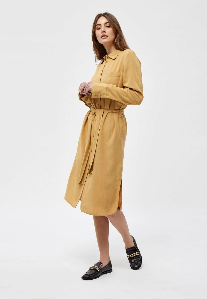 Minus Robe Chemise Prairie Sand Femme 4 Minus Robe Chemise Prairie Sand Femme – Image 2