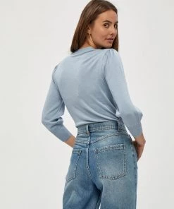 Minus Femme MERSIN Pullover Dusty Blue Melange 8 Minus Femme MERSIN Pullover Dusty Blue Melange -SOLDES D'ÉTÉ - Minus Fashion 2ec318d20bea49d382b5a60b1477d5da