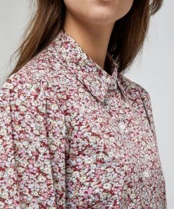 Minus Femme RASMINA Robe Chemise Pink Flower Print -SOLDES D'ÉTÉ - Minus Fashion 2f1a2e902fc64b8d8e967f546c690de4