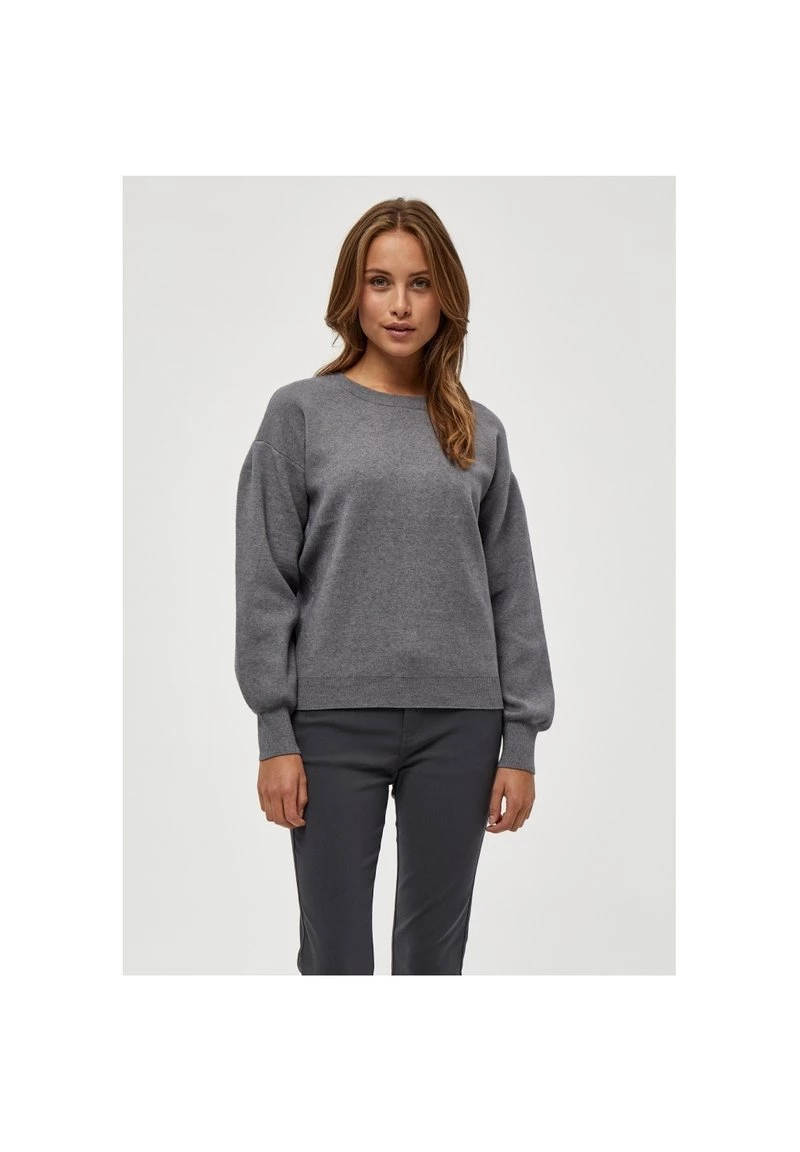 Minus Femme LUPI Pullover Light Grey Melange 3 Minus Femme LUPI Pullover Light Grey Melange
