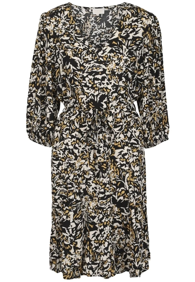 Minus Femme HENNIE Robe De Jour Corn Butter Flower Print 8 Minus Femme HENNIE Robe De Jour Corn Butter Flower Print – Image 6