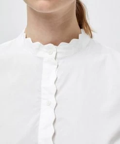 Minus KARI Blouse Broken White Femme -SOLDES D'ÉTÉ - Minus Fashion 3138dd88181b48a4accb08927c685750