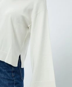 Minus Femme Pullover Broken White -SOLDES D'ÉTÉ - Minus Fashion 328e43609bcd4eeb87c3fe50b9476e0f