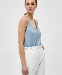 Minus Femme ASA Débardeur Dusty Blue