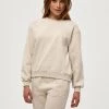 Minus Femme Sweatshirt Sand Melange -SOLDES D'ÉTÉ - Minus Fashion 33fe330ecfc84edda1a182313ed5d717