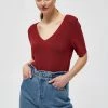Minus BEX T Shirt Basique Berry Red Femme -SOLDES D'ÉTÉ - Minus Fashion 342ab3fc059042b8be14a190ec3bf18a