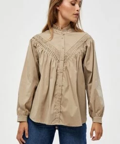 Minus Femme SHERIDAN Chemisier Feather Gray