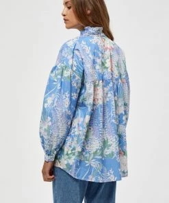Minus KATHLEEN Tunique Blue Bell Print Femme -SOLDES D'ÉTÉ - Minus Fashion 34e758e1542c4bbd8f97ed149930ccae