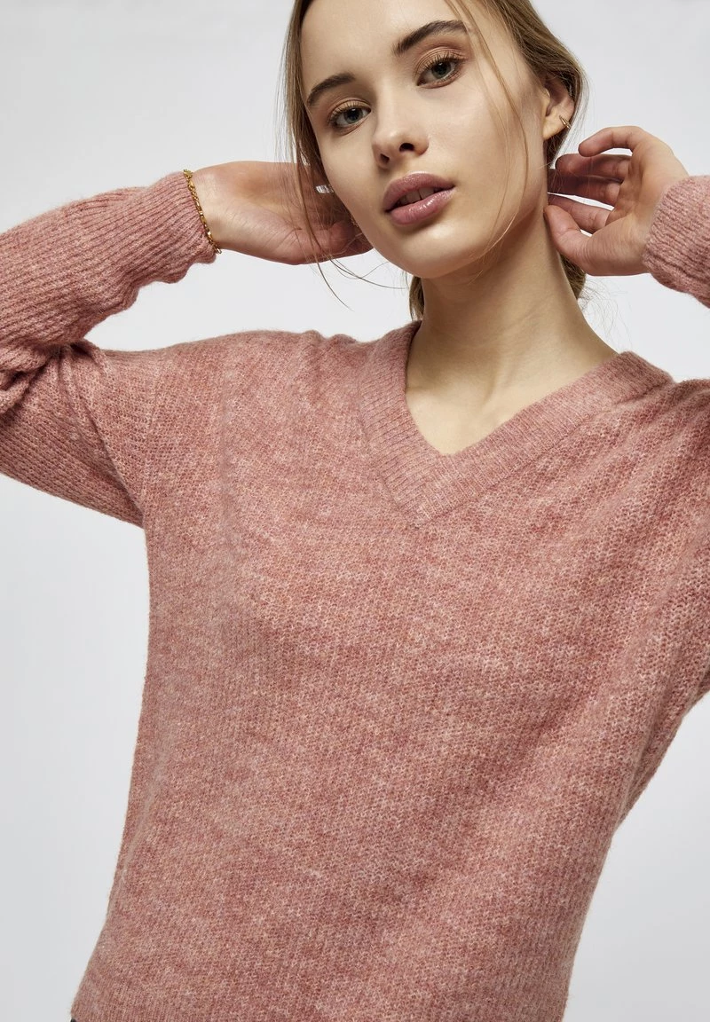 Minus Pullover Red Rust Melange Femme 6 Minus Pullover Red Rust Melange Femme – Image 4