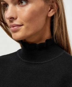 Minus CECELINE Pullover Black Femme -SOLDES D'ÉTÉ - Minus Fashion 35487f494e924c25ba42ecf5ad07a745