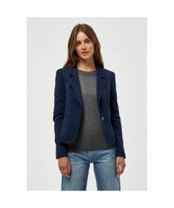 Minus Femme CARMEN Blazer Black Iris