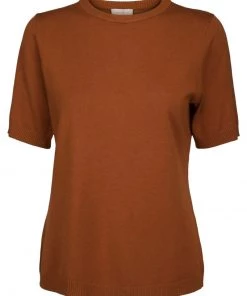 Minus Femme PAMELA T Shirt Basique Burned Hazel 11 Minus Femme PAMELA T Shirt Basique Burned Hazel -SOLDES D'ÉTÉ - Minus Fashion 35de9a6ec4434fc89c1bd3435d18c045