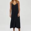 Minus Femme NALINA Robe De Jour Black -SOLDES D'ÉTÉ - Minus Fashion 371a24870342414ab35f3d626d997e17
