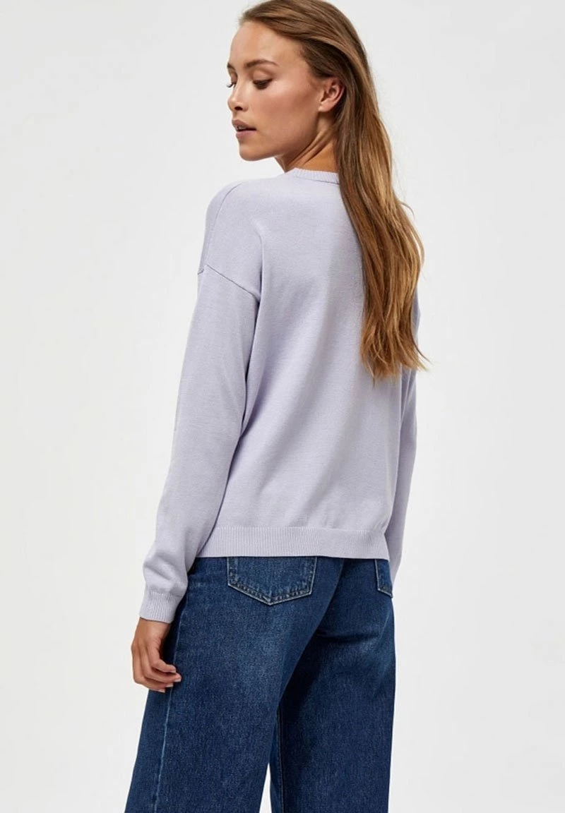 Minus Femme ELNE Pullover Cosmic Lavender 5 Minus Femme ELNE Pullover Cosmic Lavender – Image 3