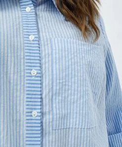 Minus FIA Chemisier Blue Stripe Femme 11 Minus FIA Chemisier Blue Stripe Femme -SOLDES D'ÉTÉ - Minus Fashion 37d1d6faadb646de8983150d66ec492c