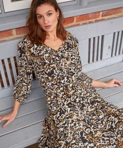 Minus Femme HENNIE Robe De Jour Corn Butter Flower Print 12 Minus Femme HENNIE Robe De Jour Corn Butter Flower Print -SOLDES D'ÉTÉ - Minus Fashion 39554d3e429041728bf1201af78eac33