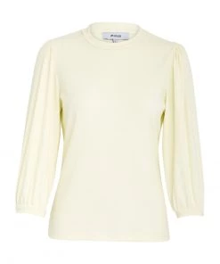 Minus Femme JOHANNA 3/4 SLEEVE Pullover Lemon Sorbet -SOLDES D'ÉTÉ - Minus Fashion 3993b671b1404184982646efeaca3855