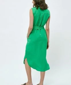 Minus MARLY Robe Chemise Apple Green Femme -SOLDES D'ÉTÉ - Minus Fashion 3b24da4ad2a74ed092b8ef6806596c79