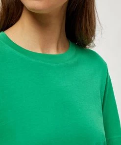 Minus CATHY T Shirt Basique Apple Green Femme -SOLDES D'ÉTÉ - Minus Fashion 3b523059dc034875b9acde10b8e75e09